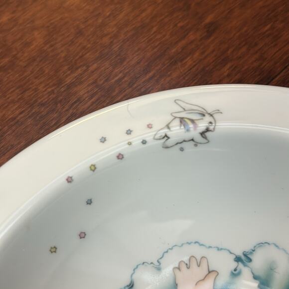 Vintage 1984 Cabbage Patch Kids Ceramic Mug, Bowl and Plate Set, Fine Porcelain - Picture 8 of 16